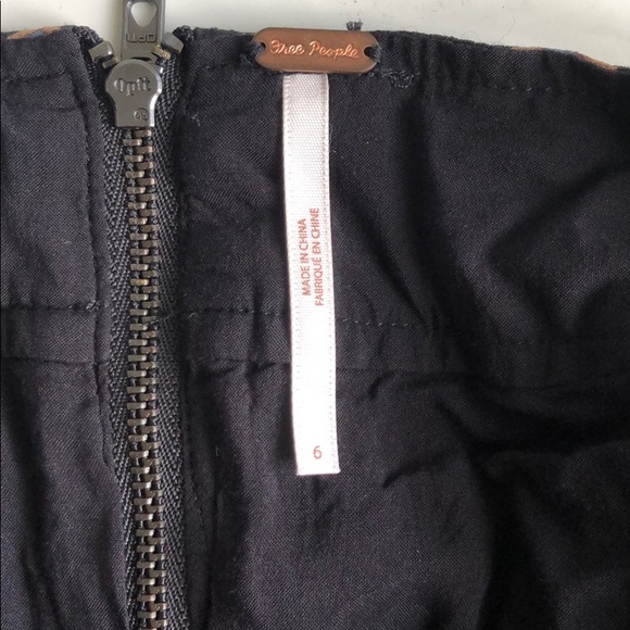 NWT Free People Flowy Skater Style asymmetrical skirt. Size 6. - Picture 9 of 15